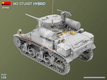  M3 Stuart Hybrid - MiniArt 35446 skala 1/35
