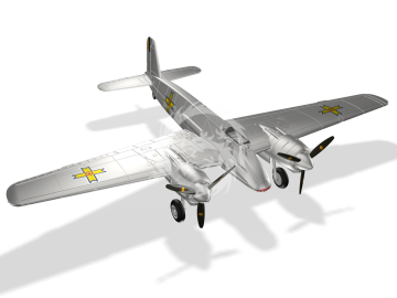 MDR14471 Metallic Details Model samolotu Henschel Hs 129 B-2 w skali 1/144, drukowany w 3D