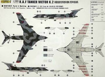 RAF Tanker Victor K.2 GWH L1005 skala 1/144