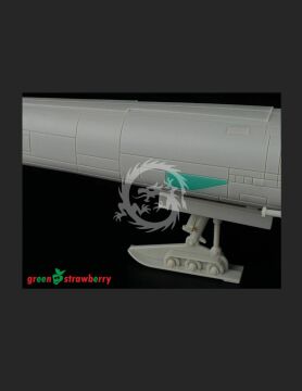 AM019 Colonial Viper - MASKI - TOS Green Strawberry scale 1/32 Battlestar Galactica