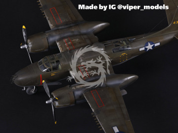 Model plastikowy Douglas A-26B Invader Pacific War Theater ICM 48285 skala 1/48