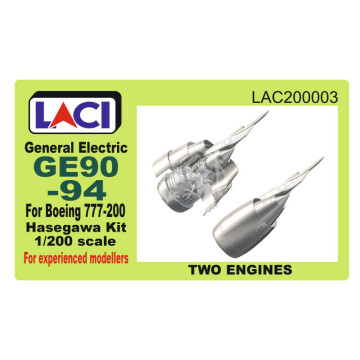 GE 90-94 FOR BOEING 777-200 HASEGAWA LACI LAC200003 skala 1/200
