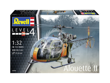 Alouette II Revell 03804 skala 1/32 