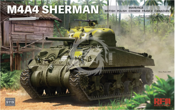M4A4 Sherman Rye Field Model 5119 skala 1/35