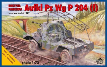 Drezyna pancerna Aufkl Pz Wg (Fu) P 204 (f) - RPM 72307 skala 1/72