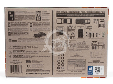 1966 FORD MUSTANG FASTBACK 2+2 AMT -  AMT1305 skala 1/25