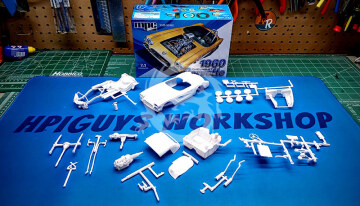 1960 Chevrolet Corvette 7 in 1 - MPC 1002 skala 1/25