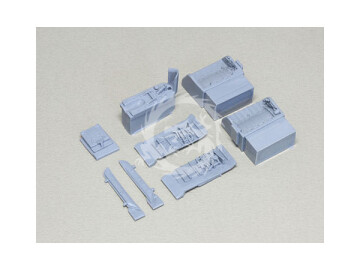 MiG-21MF Fishbed Wheel Bay Set for Academy, Italeri - Wolfpack WP48095 skala 1/48