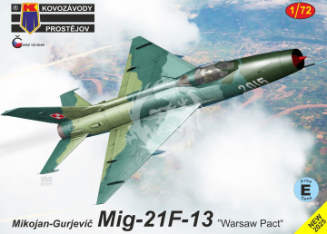 Mikoyan MiG-21 F-13 - Warsaw Pact - Kovozavody Prostejov 72503 skala 1/72