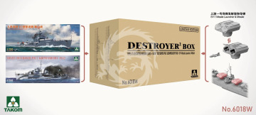 PRZEDSPRZEDAZ - Destroyers² Box - Anshan Class + Soviet PR.7+Bonus - Takom 6018W skala 1/350