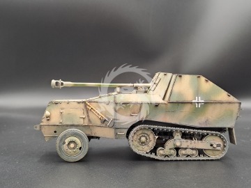 Panzerjager-Fahrzeuge mit 7,5 cm PaK 40 S 307(f) VERSION A - KM Model KM-35004VA Wydruk 3D skala 1/35 