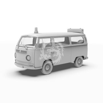 VOLKSWAGEN T2 Model 1967 Airport Bus - AK Interactive AK35033 skala 1/35 