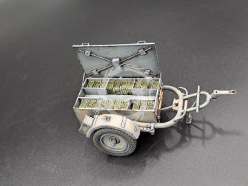 Jednoosiowa przyczepa - Sd.Ah.51 -  KM Model KM-72024 Wydruk 3D skala 1/72 