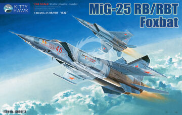 PRZEDSPRZEDAZ - MIG-25 RB/RBT Foxbat - Kitty Hawk KH80113 skala 1/48