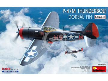 PRZEDSPRZEDAZ - Republic P-47M Thunderbolt - DORSAL FIN - BASIC KIT - Mini Art 48060 skala 1/48 