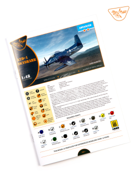 A2D Skyshark Advanced Kit - Clear Prop CP4801 skala 1/48