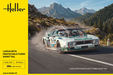 Przedsprzedaż Lancia Beta Montecarlo Turbo Short Tail - Heller 82741 skala 1:24