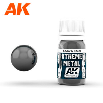 XTREME METAL - STAL 30ML  AK476 AK-476 AK Interactive 