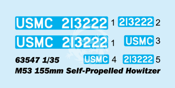 PREORDER - M53 155mm Self-Propelled Howitzer I LOVE KIT 63547 skala 1/35