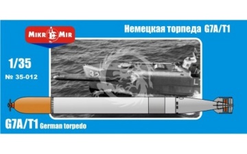  German torpedo G7A/T1 Mikromir 35-012 skala 1:35