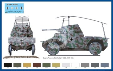 Drezyna pancerna Aufkl Pz Wg (Fu) P 204 (f) - RPM 72307 skala 1/72