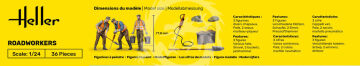 Road Workers - Heller 82754 skala 1/24