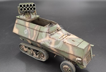 Somua Nebelwefer 42 - KM Model KM-35007 Wydruk 3D skala 1/35 