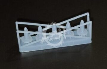 Antenna fender mount   type5 (for M20 Pobeda) 5pcs - Start 43 St106 skala 1/24