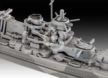 Starter Kit Battleship Gneisenau - Revell 75181 skala 1/1200