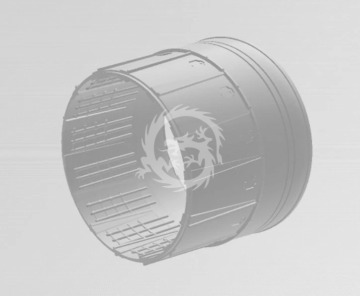 P&W TF30-P-3 nozzle, short (for F-111B 151971/72)  2pcs - Cat4 R72022 skala 1/72