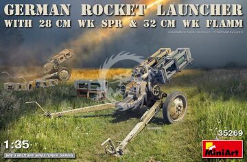 NA ZAMÓWIENIE -German Rocket Launcher w/28cmWK Spr&32cmWK Flamm - MiniArt 35269 skala 1/35 