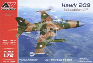 PRZEDSPRZEDAZ - Hawk 209 Indonesian AF Light Multirole Fighter - A&A Models 7252 skala 1/72