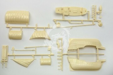 Modele plastikowe Ships of Columbus: Nina, Pinta and Santa Maria Sailing Ships (3 Kits) Lindberg 223 skala 1/144