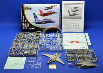 Model plastikowy Alenia M-346 Advanced Fighter Trainer Kinetic K48063 skala 1/48