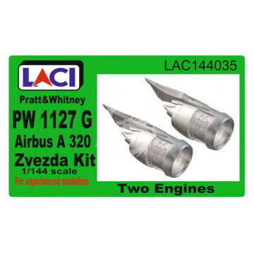 Silnik Pratt & Whitney P&W 1127 G-A 320 do samolotu Airbus A320 Laci LAC144035 skala 1/144