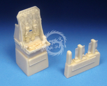 Zestaw Hawker Tempest Seat with Belts BarracudaCast BR48397 skala 1/48