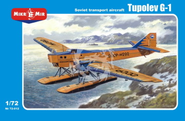 Tupolev G-1 float plane Mikromir MM72-012 skala 1/72