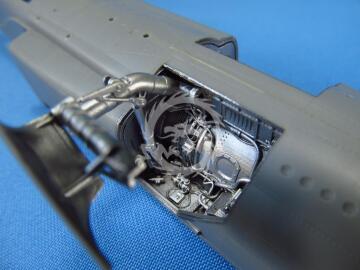Mikoyan MiG-27 wheel bays (designed to be used with Trumpeter kits) Metallic Details MDR48101 skala 1/48