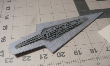 Kalkomania do Super Star Destroyer w skali 1/100 000 dla Bandai - Danamagic