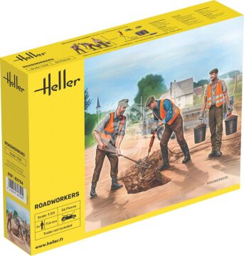 Road Workers - Heller 82754 skala 1/24