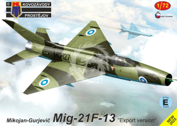  Mikoyan MiG-21 F-13 - Export Version - Kovozavody Prostejov 72504 skala 1/72