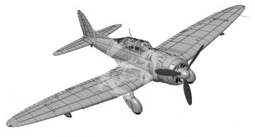 Model plastikowy IJA Type 99 Ki-51 “Sonia” at other services, WINGSY KITS D5-06, skala 1/48