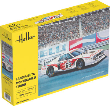  Lancia Beta Montecarlo Turbo - Heller 80741 skala 1/24