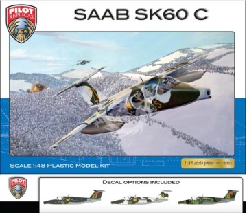 Saab SK60 C - RM9 - Pilot Replicas 48A008 skala 1/48