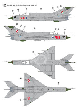 MiG-21MF Polish Air Force - Hobby 2000 H2K32019 skala 1/32