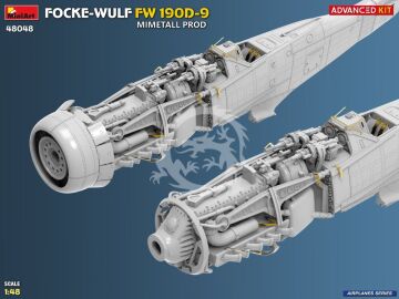  Focke-Wulf Fw 190D-9. Mimetall Prod. Advanced Kit - MiniArt 48048 skala 1/48