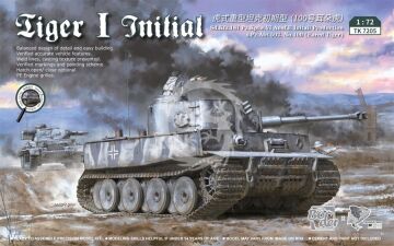 PRZEDSPRZEDAZ - Tiger I Initial Sd.Kfz.181 (Eared Tiger) - Border Model TK7205 skala 1/72