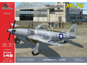 PRZEDSPRZEDAZ - Republic XP-72 Experimental Fighter-Interceptor - A&A Models  4817 skala 1/48