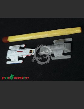 03017 Shuttle type Danube 1/1400 green strawberry for star trek