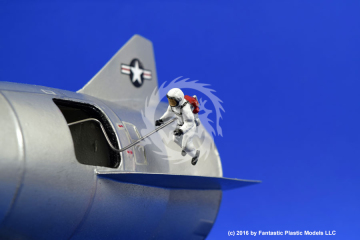 Men into Space (1959-1960) Rocketship Type 1 żywica Fantastic Plastic skala 1/48